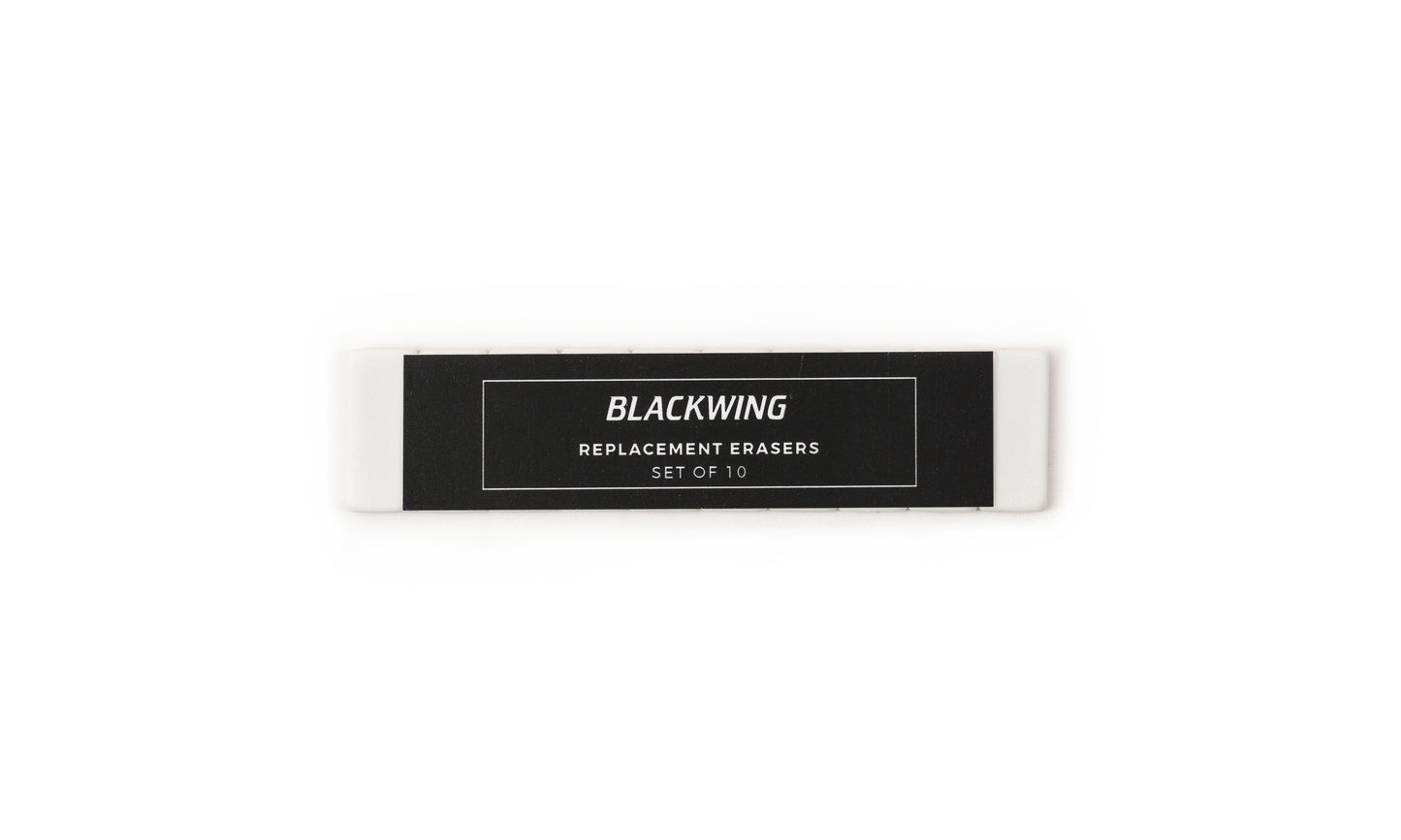 BLACKWING 交換用イレーサー (10個入) ホワイト