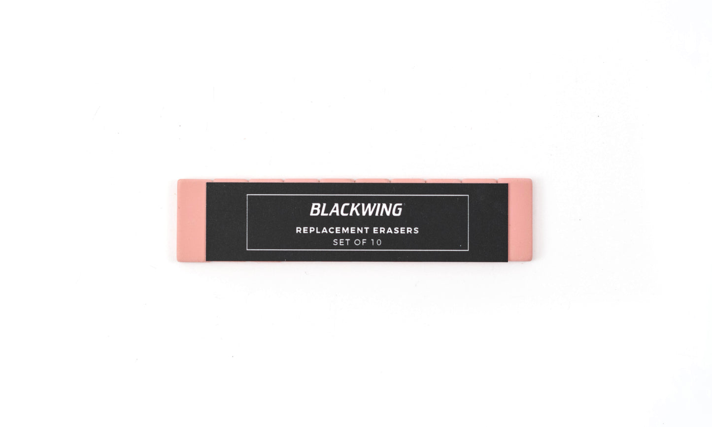 BLACKWING 交換用イレーサー (10個入) ピンク
