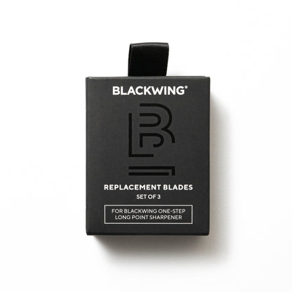 BLACKWING ワンステップ ロングポイント シャープナー (替え刃3枚入)
