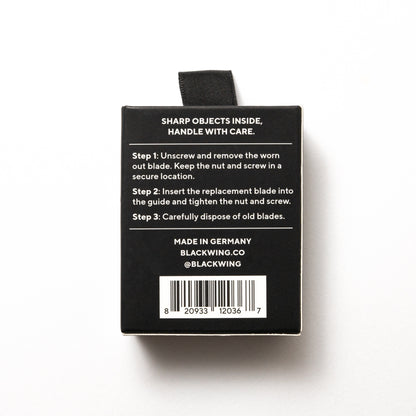 BLACKWING ワンステップ ロングポイント シャープナー (替え刃3枚入)